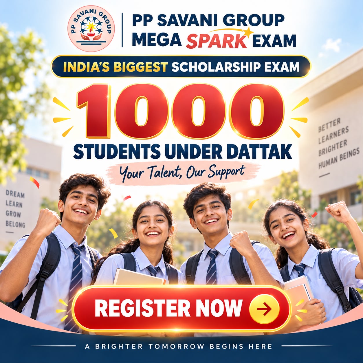 Mega Spark Exam 2026 - Register Now
